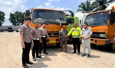 Satlantas Polres Kampar Berhasil Amankan Sopir Tabrak Lari Kurang Dari 24 Jam Di Desa Kota Perambanan 