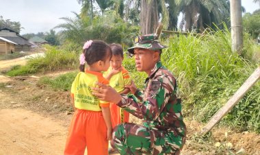 TMMD 127: Ketika Prajurit Jadi Sahabat dan Penyemangat Anak Sekolah