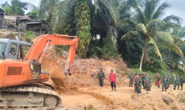 TMMD ke-127 Kodim 0301/Pekanbaru Percepat Pembangunan Infrastruktur dan Perkuat Kemanunggalan TNI-Rakyat