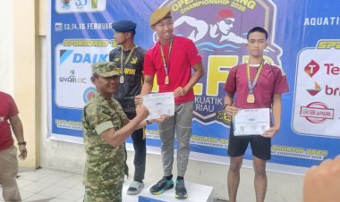 Kejuaraan Renang Piala Dandim 0301/Pekanbaru, Wadah Lahirkan Atlet Muda Berprestasi