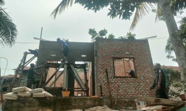 TMMD ke-127: Kepedulian yang Tak Terhenti Meski Pemilik Rumah Telah Tiada