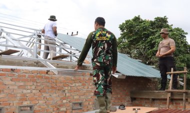 Ramadhan Ceria: Satgas TMMD Bangun Rumah dan Harapan Warga