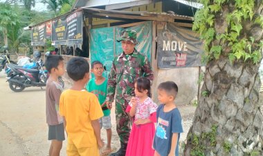 Ramadhan Penuh Berkah, TMMD Hadirkan Kehangatan untuk Anak-anak