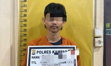 Beraksi di 5 TKP, Polres Kampar Tangkap Pelaku Curanmor di Pekanbaru
