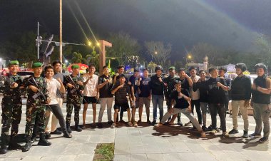 Tim Raga Res Kampar Gelar Patroli Malam, Amankan Situasi Kota dari Potensi Gangguan