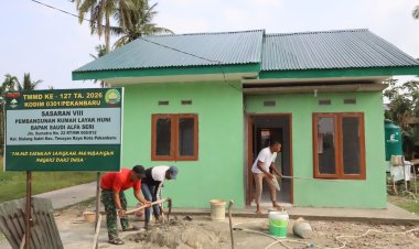 Dua Hari Jelang Penutupan TMMD, Rumah Saudi Alfa Seri Sudah 98 Persen Rampung