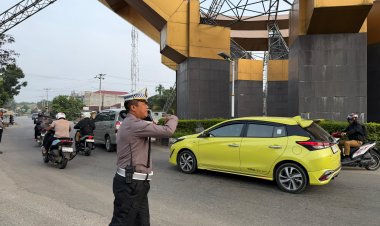 Tanpa Kemacetan dan Laka Menonjol, Polres Kuansing Sukses Amankan Arus Lebaran 2026