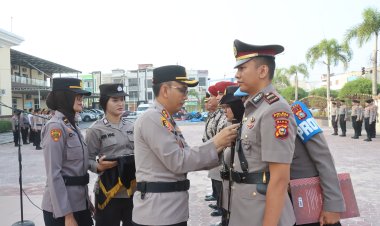 IPTU Erwan Maconda Resmi Jabat Kasat Lantas Polres Dumai, Komitmen Berikan Pelayanan Terbaik