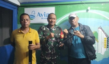 Babinsa Kodim 0301/Pbr Gencarkan Patroli Kamtibmas ditengah Suasana Lebaran