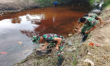 Pembangunan Jembatan oleh Kodim 0301/Pekanbaru Tingkatkan Konektivitas Wilayah