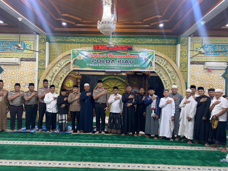 Safari Ramadhan Polda Riau di Kampar: Memperkuat Silaturahmi dan Komitmen Polri Melindungi Masyarakat