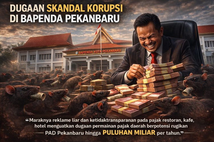 Dugaan Permainan Pajak Reklame di Bapenda Pekanbaru, Potensi Kebocoran PAD Disorot