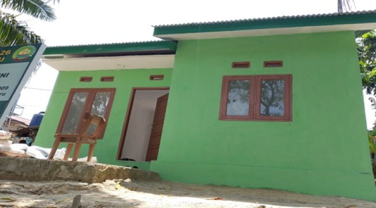 Sentuhan TMMD ke-127: Rumah Almarhum Yudarfis di Sialang Sakti Kini Hampir Selesai