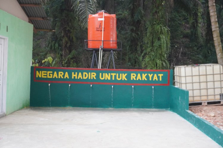 Air Bersih untuk Warga Tuah Negeri: TMMD ke-127 Kodim 0301/Pekanbaru Rampungkan 5 Titik Sumur Bor