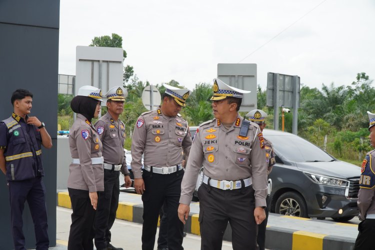 Antisipasi Lonjakan Arus Balik H+4, Polda Riau Siaga Penuh 24 Jam