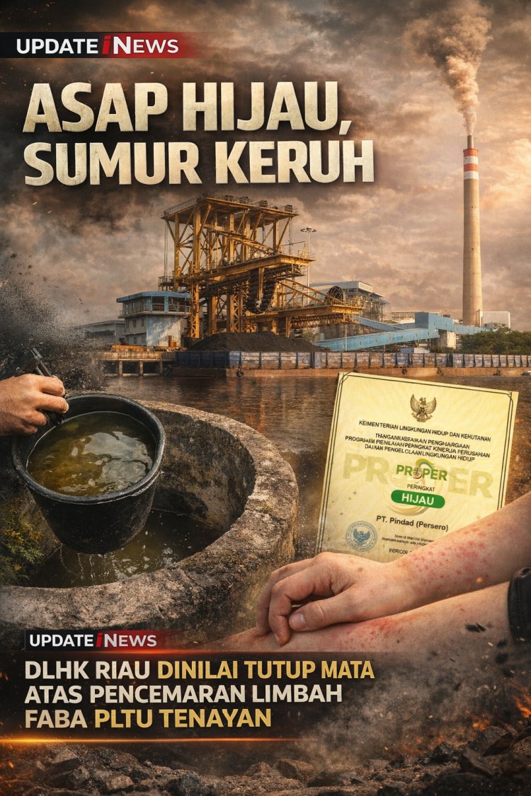 DLHK Riau Disorot: Warga Tenayan dan Aliansi Pemuda Desak Tindakan Nyata atas Dugaan Pencemaran FABA PLTU