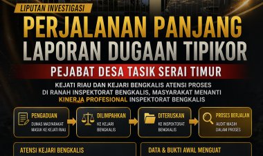 Kasus Tipikor Desa Menggantung — Publik Tagih Ketegasan Inspektorat Bengkalis