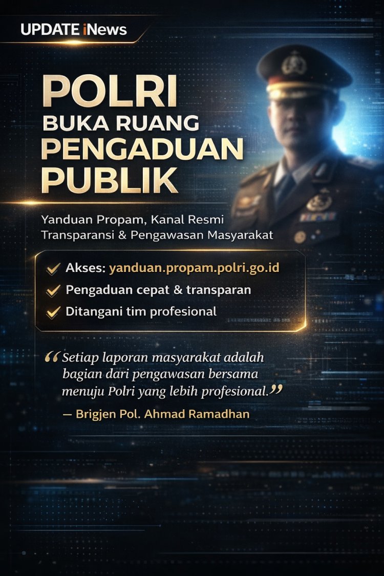 Polri Perkuat Transparansi, Yanduan Propam Jadi Garda Terdepan Pengawasan Publik