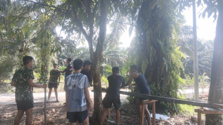 Pembangunan Jembatan Garuda Terus Berjalan, Kodim 0301/Pekanbaru Optimis Rampung Tepat Waktu
