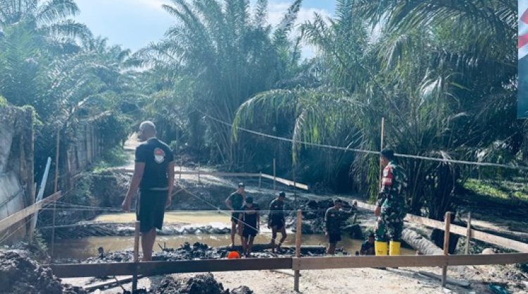 Jembatan Garuda Dibangun, Senyum Warga Pun Perlahan Hadir