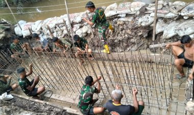 Progres 64,65 Persen, Pembangunan Jembatan Garuda Terus Dipacu