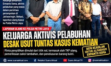 Keluarga Ermanto Usma Tempuh Langkah Hukum Lanjutan, Desak Penyidikan Ulang Lebih Komprehensif