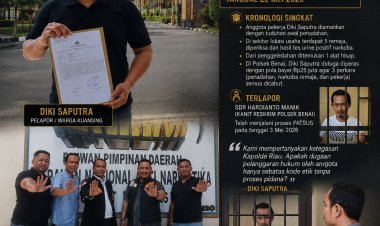 Korban Dugaan Pemerasan Pertanyakan Ketegasan Kapolda Riau, “Apakah Hanya Kode Etik Tanpa Pidana?”
