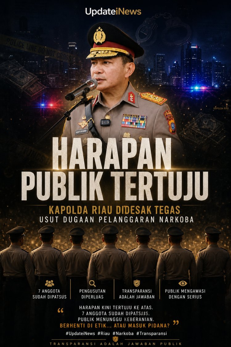 7 Anggota Narkoba Dipatsus, Publik Menunggu Kepastian: Berhenti di Etik atau Masuk Pidana?