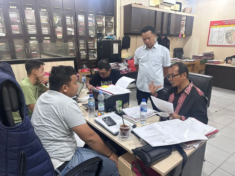 Kasat Reskrim Polres Kampar Klarifikasi Vidio Viral,Perkara Dugaan Pencurian Tanah dan Rusak Karet Masih Dalam Sidik