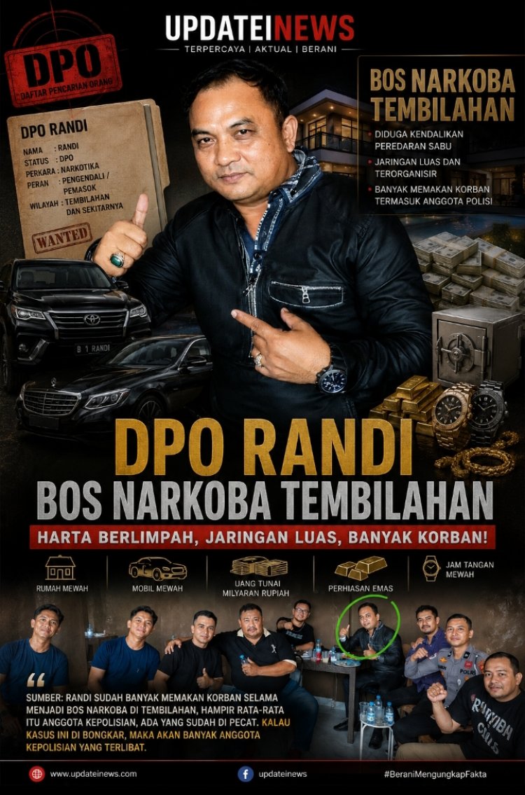 Kupas Dugaan Aliran Dana Narkoba dan Bayang-Bayang TPPU di Balik Perkara 10,71 Gram Sabu DPO Randi