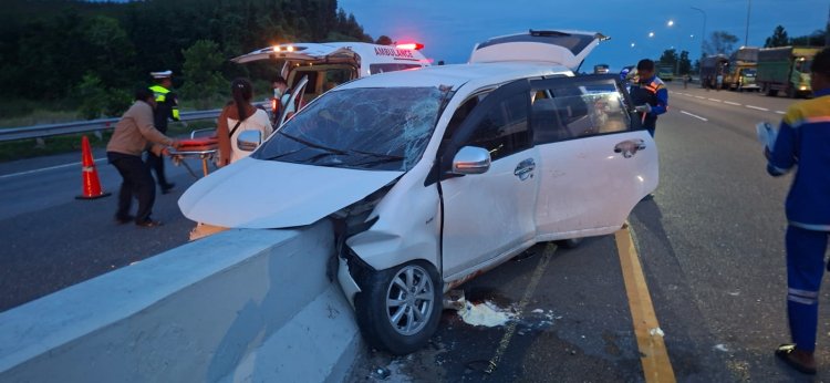 Kecelakaan Tragis di KM 14 B Tol Permai, Dirlantas Polda Riau Tekankan Pentingnya Rest Area