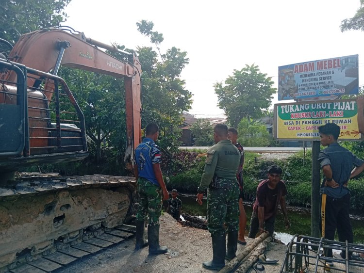 Pembangunan Jembatan Garuda Beton di Payung Sekaki Terus Tunjukkan Progres Positif