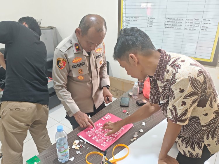Tekad Kuat Berantas Narkoba,Polsek Kampar Kiri Amankan Satu Orang Pelaku Narkoba