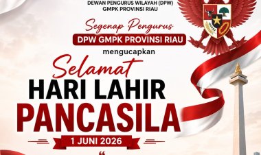 Peringati Hari Lahir Pancasila 2026, GMPK Riau: Nilai Dasar Negara Jadi Landasan Berantas Korupsi