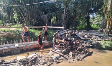 Demi Kelancaran Aktivitas Warga, Pembangunan Tiga Jembatan Garuda Terus Berjalan Optimal