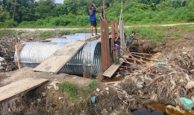 Jembatan Garuda Kian Kokoh, Harapan Masyarakat Semakin Dekat Terwujud