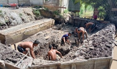 Semangat Pantang Menyerah, TNI dan Warga Lanjutkan Pembangunan Jembatan Garuda di Tiga Lokasi