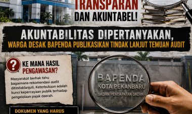 Akuntabilitas Dipertanyakan, Warga Desak Bapenda Publikasikan Tindak Lanjut Temuan Audit
