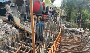 Pondasi Kokoh untuk Masa Depan, Pembangunan Jembatan Garuda Beton Terus Berlanjut