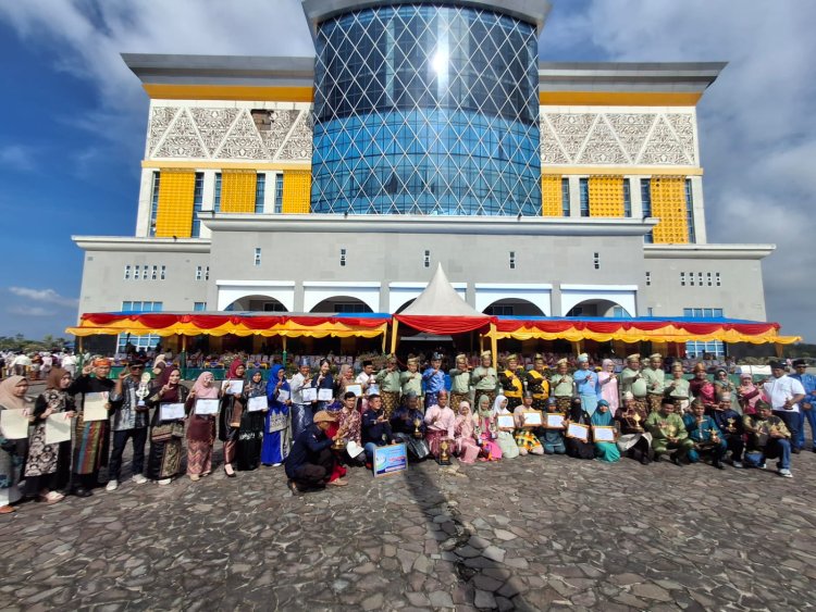 Pasipers Kodim 0301/Pekanbaru Hadiri Peringatan Hari Jadi Kota Pekanbaru ke-242