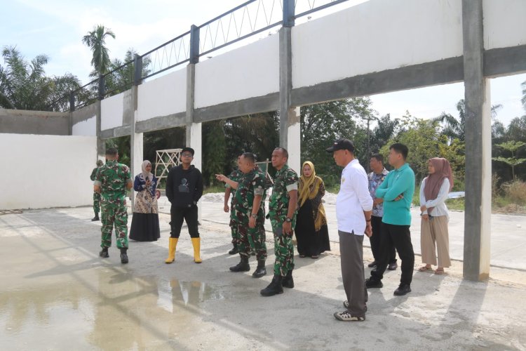 Tujuh KDKMP Rampung 100 Persen, Itdam Kodam XIX/Tuanku Tambusai Evaluasi Progres Pembangunan di Pekanbaru