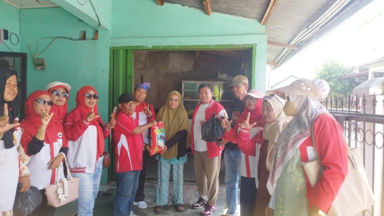 DPD LIRA Kota Pekanbaru Salurkan Paket Sembako kepada Warga Kurang Mampu Melalui Program Jumat Berbagi