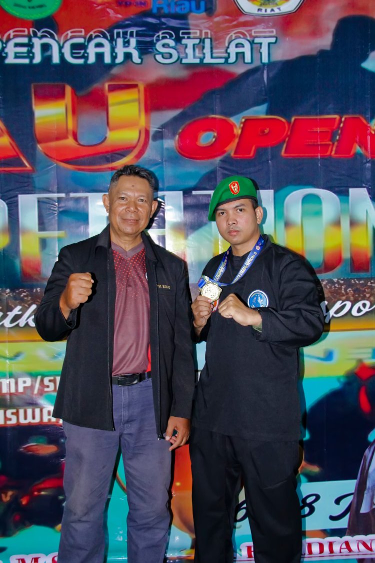 Membanggakan! Personel Kodim 0301/Pekanbaru Borong Medali Emas di Kejuaraan Pencak Silat
