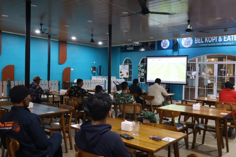 Semarak Piala Dunia 2026, Kodim 0301/Pekanbaru Gelar Nobar Serentak di 17 Lokasi