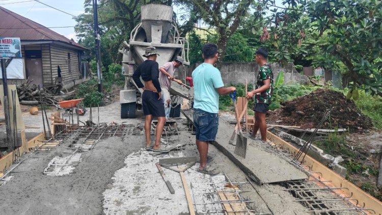 Kodim 0301/Pekanbaru Kebut Tahapan Konstruksi Empat Jembatan Garuda
