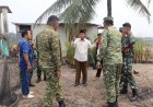 Cegah Kebakaran Hutan dan Lahan, Tim Mabes TNI Komsos dengan Warga Pebatuan