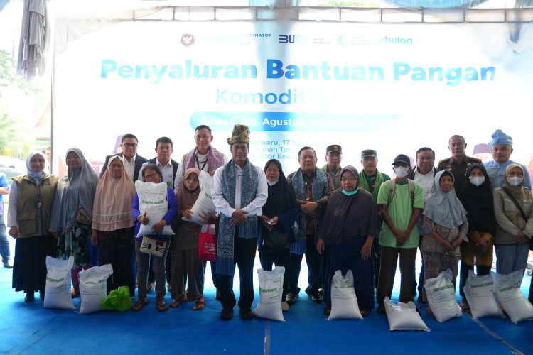 Pangdam XIX/Tuanku Tambusai Bersama Mentan Amran Perkuat Ketahanan Pangan di Riau