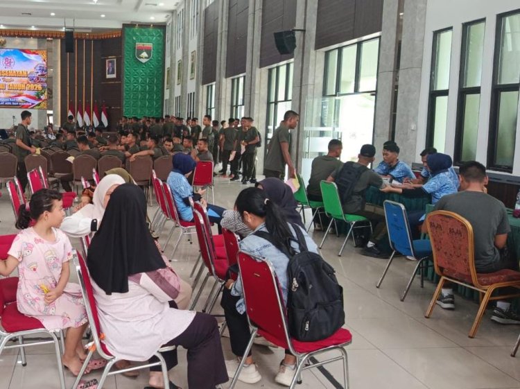 Kodam XIX/Tuanku Tambusai Gelar Bakti Sosial Kesehatan, TNI dan Masyarakat Bersatu dalam Aksi Kemanusiaan